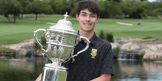 Bryan Newman cruises to victory at Africa Amateur Championship