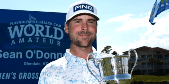 Sean O&#x27;Donnell (photo courtesy of Golf Tourism Solutions) 2024 Gross Division Champion