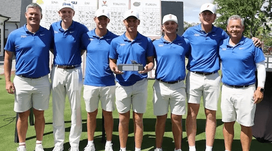 Florida Men's Golf team (Florida Athletics Photo)