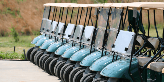 More than 15,000 golf cart-related injuries are reported in the U.S. each year — many involving falls or unsafe riding positions.