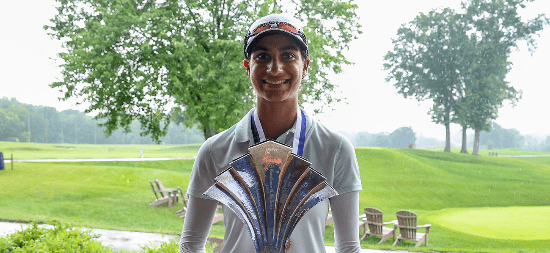 Vidhi Lakhawala, 98th Women's Western Junior Champion (Western Golf Association Photo)