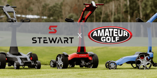 AmateurGolf.com Names Stewart Golf as Official Electric Caddie Partner