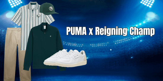 FIELD TO FAIRWAY: PUMA and Reigning Champ Drop a Football-Inspired Golf Collection
