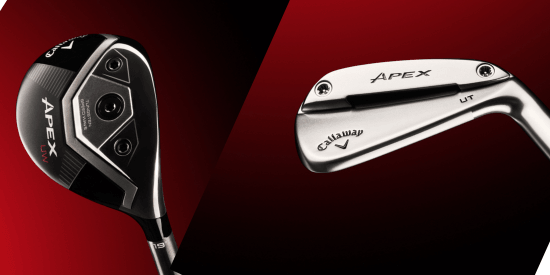 Callaway Launches Apex Utility Series: UW, UT, and Ti Super Hybrid