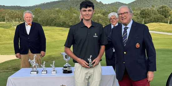 Yago Horno Mateo (Royal Spanish Golf Federation photo)