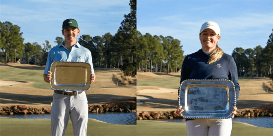 Jake Lewis and Sydney Roberts (CGA photo)