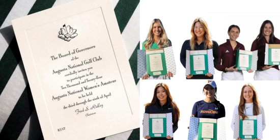Early Invites Announced for the 2026 Augusta National Women’s Amateur