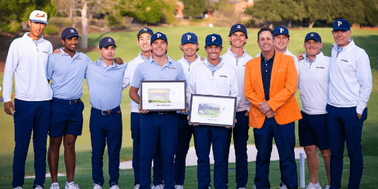 Pepperdine men's golf team (Photo - Waves Golf)