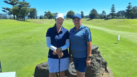 From L-R - Finalists Lisa Herbert and Jenny Peters (NZ Herald photo)