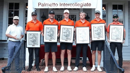 Campbell University men's golf team (Campbell photo)