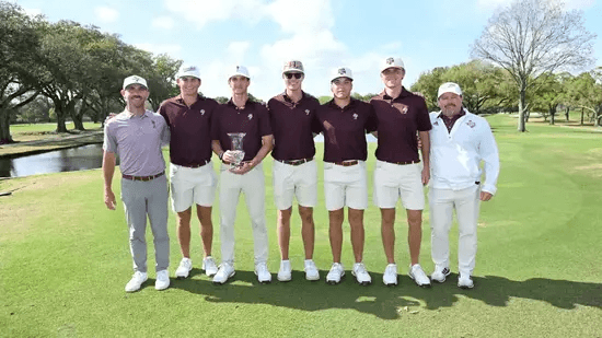 Texas A&M men's golf team (Aggies photo)