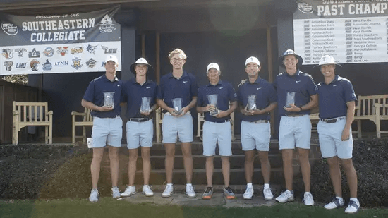 West Florida men's golf team (WF photo)
