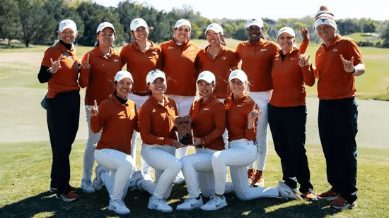 Texas women's golf team (Longhorns photo)
