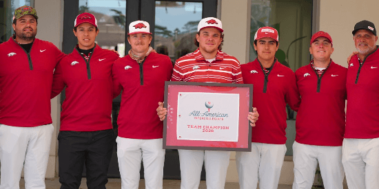 No.4 ranked Arkansas Razorbacks (Arkansas photo)