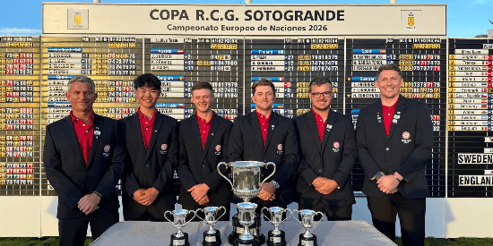 The winning English team (England Golf photo)