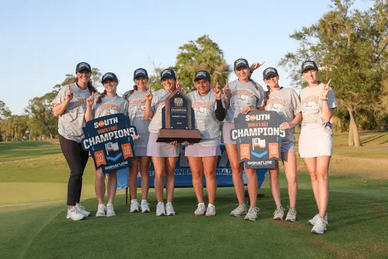 High Point University women's golf team (HPU photo)