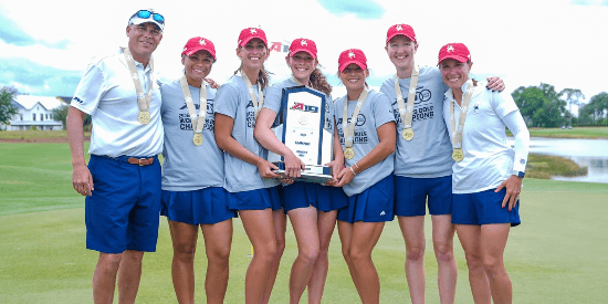 Richmond women's golf team (Richmond photo)