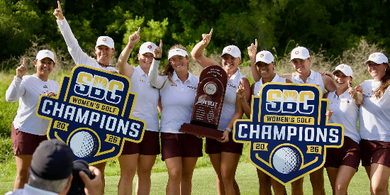 ULM women's golf team (ULM photo)