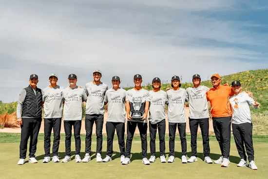 Oklahoma State men's golf team (OSU photo)