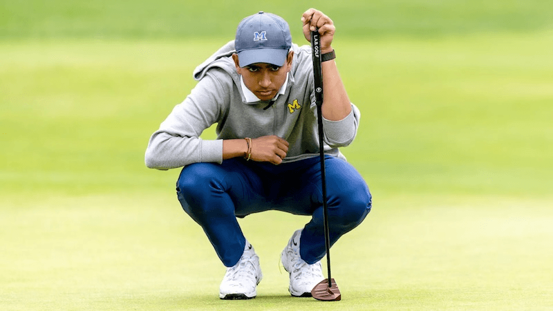 Niley Naik (Michigan golf photo)