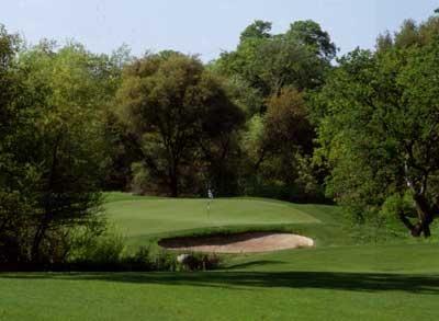 The target-style course challenged golfers