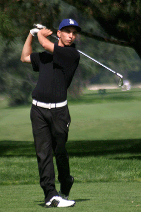 - one of three players tied for medalist