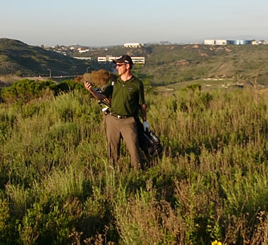 -even here, Golf Buddy knew my yardage