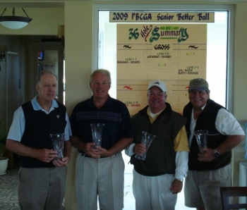 (L-R) Jim Deveney/Van Lefferdink, Jim Bounds/Ted Berghaus