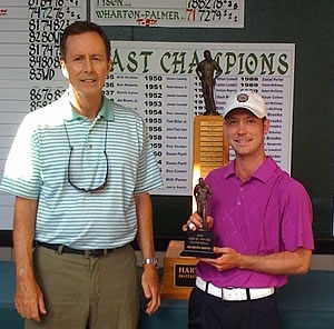 with Tournament Director Rod Harris