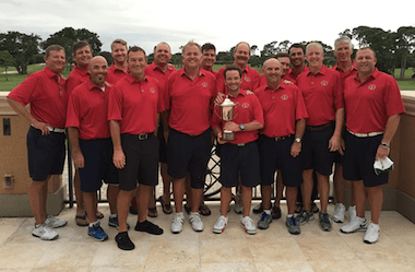 The victorious South Team with the Florida Cup