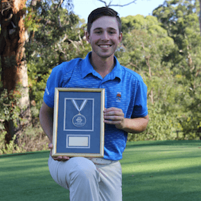 2015 Avondale Amateur Medal<br>champion Harrison Endycott