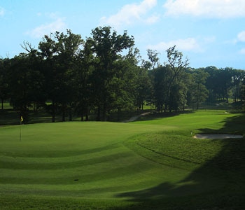 The picturesque golf course at the University of Maryland