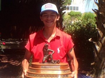Salzer makes comeback, earns SCGA Junior Championship with one stroke victory