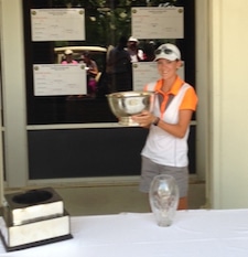 Heather Nail captures State Am <br> Photo courtesy AGA