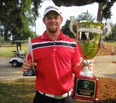 2015 Sacramento County winner Lee Gearhart<br>(Photo courtesy of Sac. Golf Council)