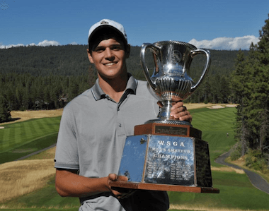 2015 Wash. State Am champ Charlie Kern (WSGA photo)