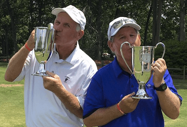 Gary Robinson (left) and Keith Waters (CGA photo)