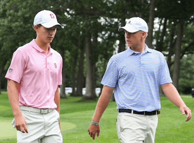 Two Mavericks: McNealy (left) and Antcliff (USGA photo)