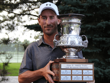 2016 Michigan Mid-Am winner Anthony Sorentino (GAM)