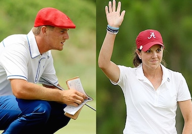 DeChambeau (left) and Talley (Golfweek photos)