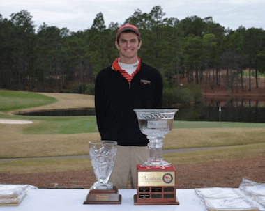 Winner David Sargent (photo courtesy CNCC Am)