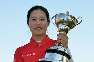 Min-Ji Park<br><i>Golf Australia/Facebook photo</i>