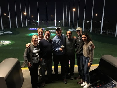 Our crew started at three, but quickly grew to seven