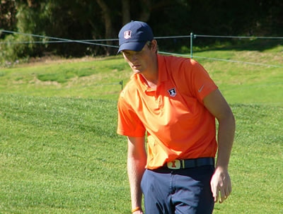 Charlie Danielson, shown during Monday's NT Collegiate Showcase<br>AmateurGolf.com Photo
