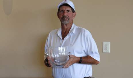 Steve Wilson with U.S. Senior Challenge trophy <br>(U.S. SR Challenge Photo)</br>
