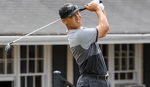 First round 'Ike' leader Peter Kim <br>(MGA Photo)</br>