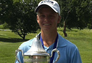 18-year-old Blake Allen dominated the Kansas Amateur Match Play final