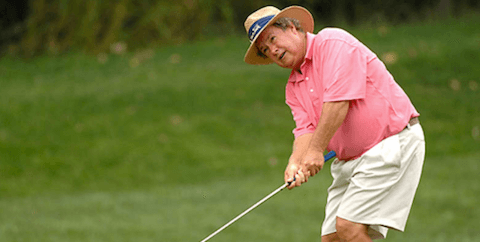 Seven-time and defending champion Paul Simson <br>(USGA Photo)