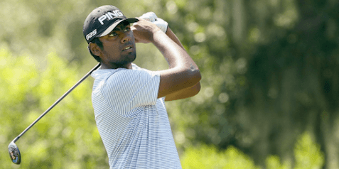 Sahith Theegala at the U.S. Amateur <br>(Golfweek Photo)