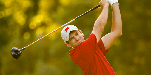 Connecticut's Geoff Vartelas is 3-under on his own<br> after two days at the Country Club of Birmingham <br>(USGA Photo)